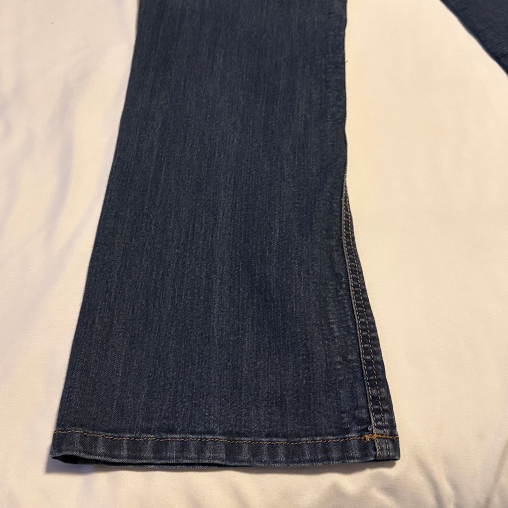 Ruff Hewn Women’s Mid-Dark Blue Bootcut Jeans - Picture 6 of 8